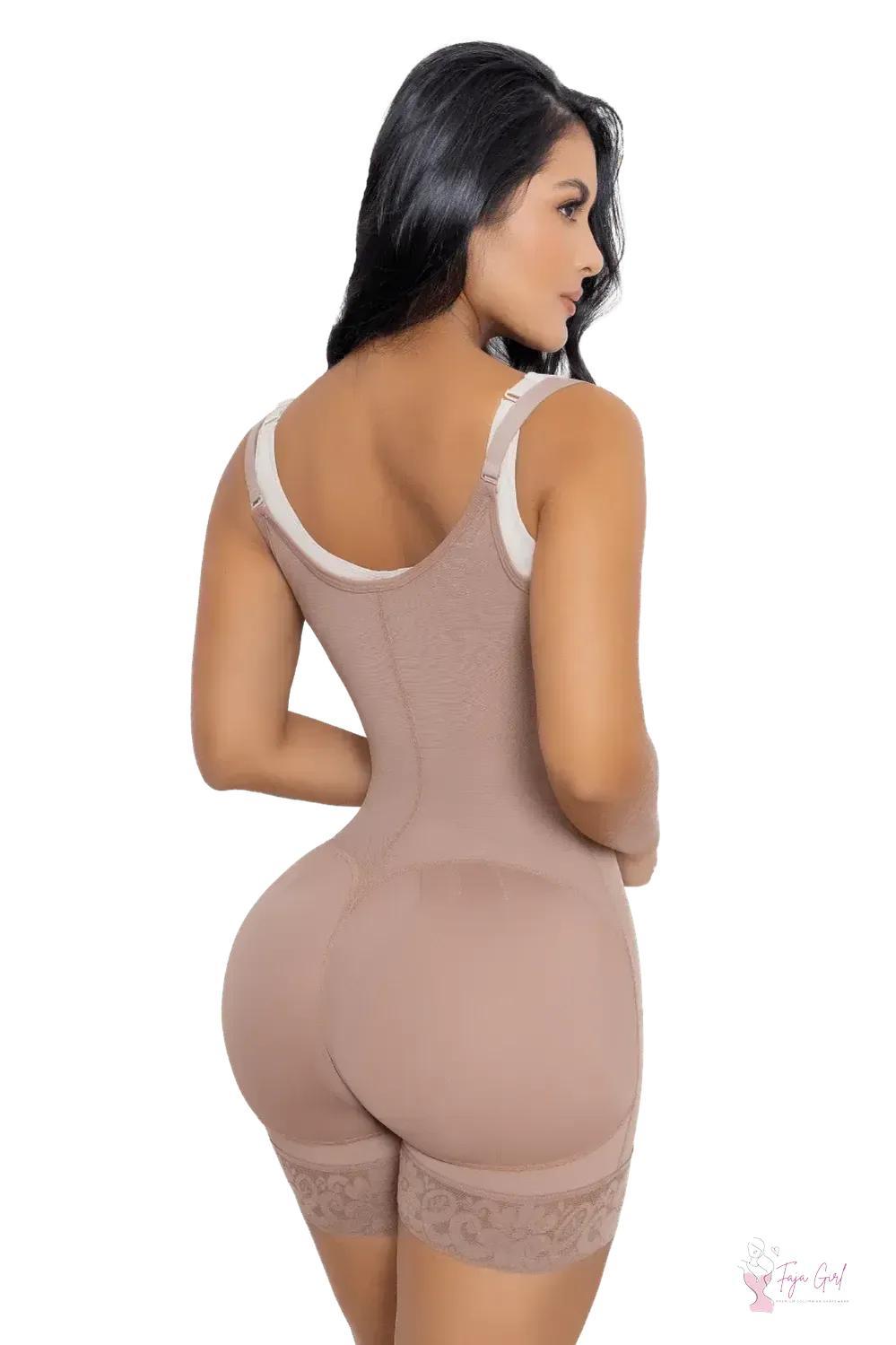 Side Zipper Fullbody Short