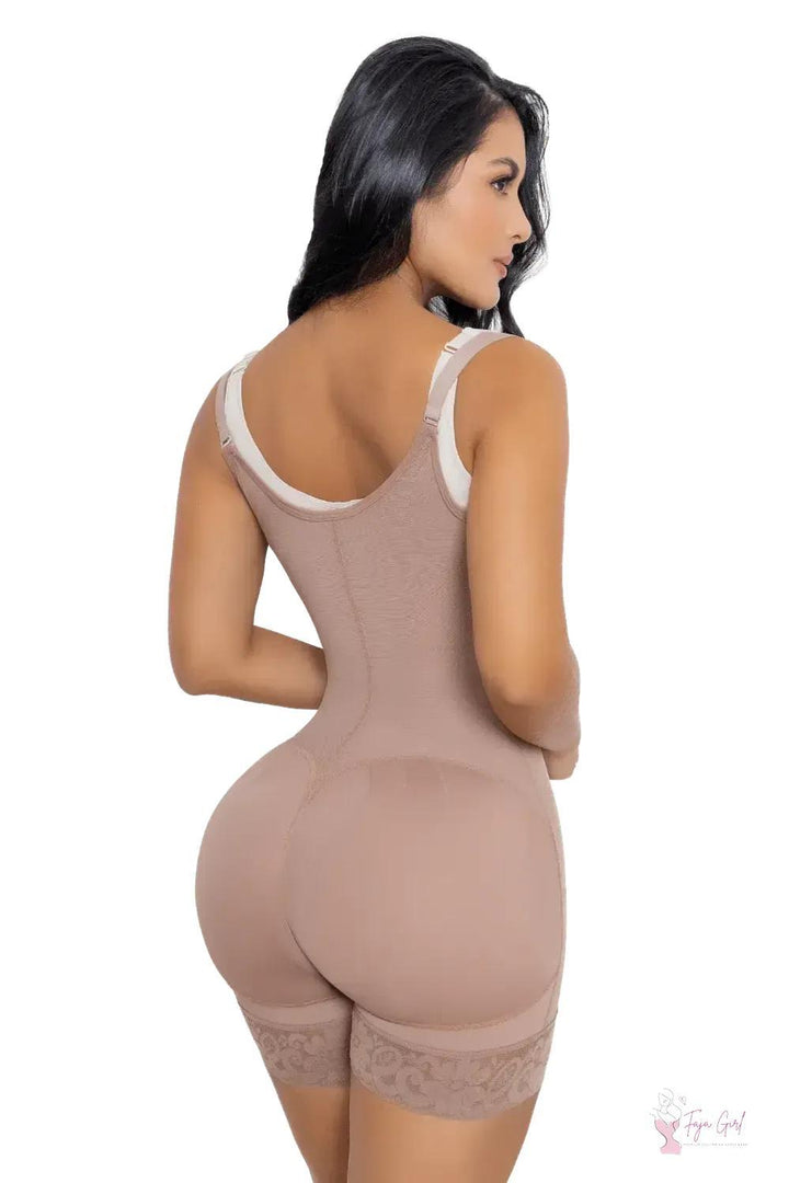 Side Zipper Fullbody Short