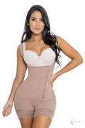Side Zipper Fullbody Short